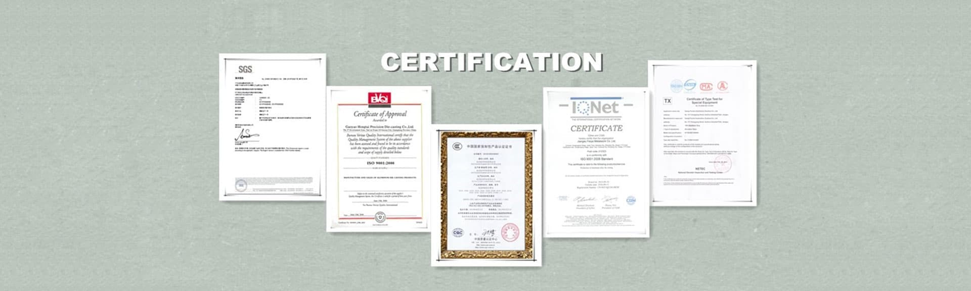 Certificado de Qualidade