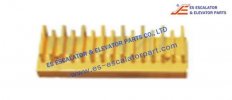 Demarcation Strip 47332153B ABS Yellow