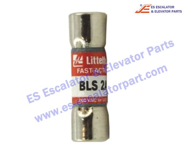 ESotis elevator GAA375BY3, CYLINDRICAL FUSE GG 10X38MM, 500V AC 2A FAST ACTING