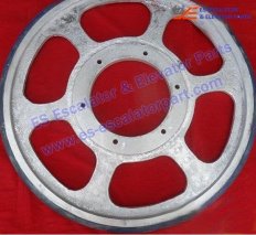 NPE513 friction wheel for handrail