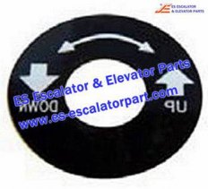 Escalator Parts 6731320000 up-down sign