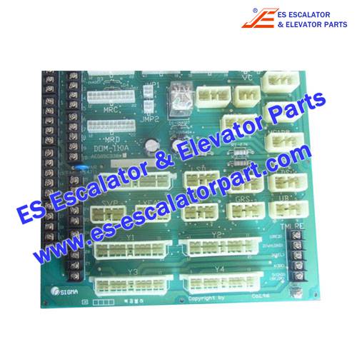 ESLG Elevator Parts DOM 110A AEG05C338 Controller Connectors board
