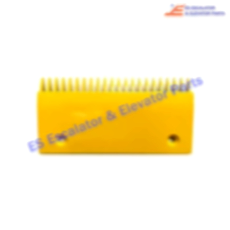 CLQ9623 Escalator Comb Plate Yellow Center Aluminum