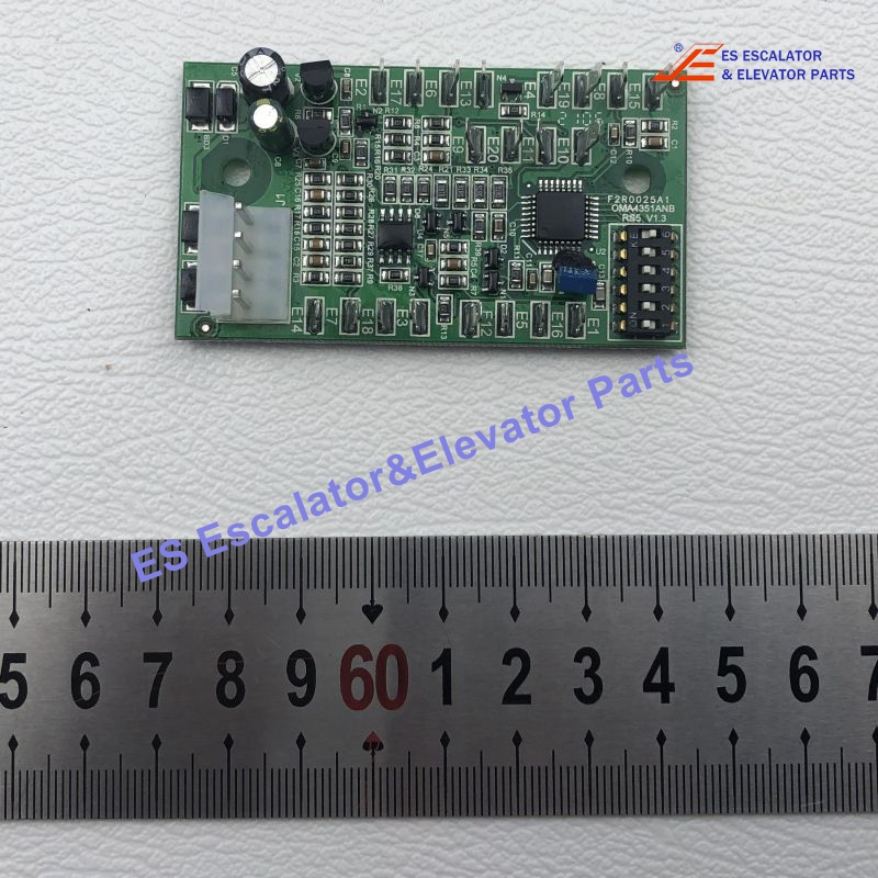 F2R0025A1 Elevator PCB Board RS5 V1.3 Use For Otis