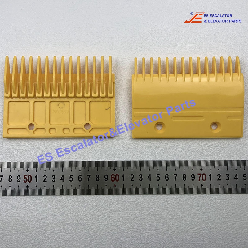 YSO17B313 Escalator Comb Plate, Plastic, 14T Use For MITSUBISHI