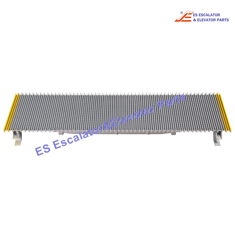 TB-S-1000 Escalator Pallet Black Stainless Steel 1000 mm With Plastic Demarcation Lines Use For Taishan