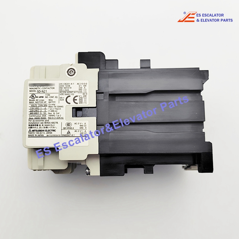 SD-N21 Elevator Contactor Use For MITSUBISHI