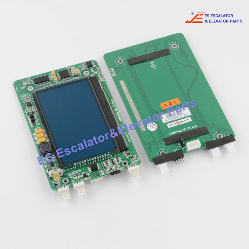 LMBS430-XO Elevator PCB Board Outbound 4.3 Inch LCD Display Board Use For Otis