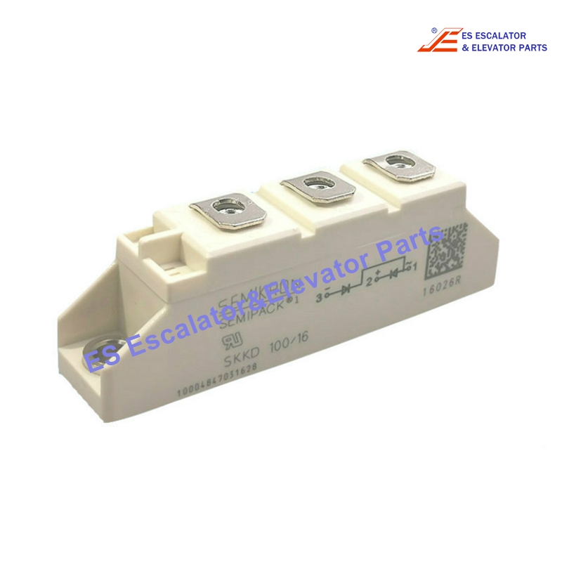 SKKD 100/16 Elevator Diode Module 1.6KV 100A 1.35V Use For Other