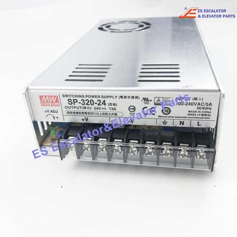SP-320-24 Elevator Switching Power Supply 100-240Vac 5A 50/60Hz Use For Other